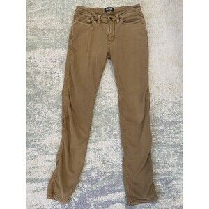Du/er Duer Jeans Mens Size 32x34 N2X Relaxed No Sweat Pants Tan Brown